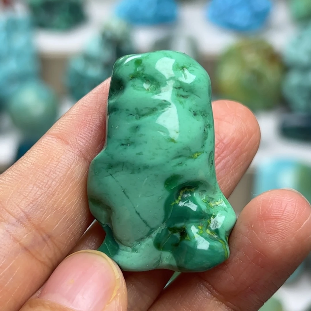 绿松石未镶嵌天然原矿绿松石