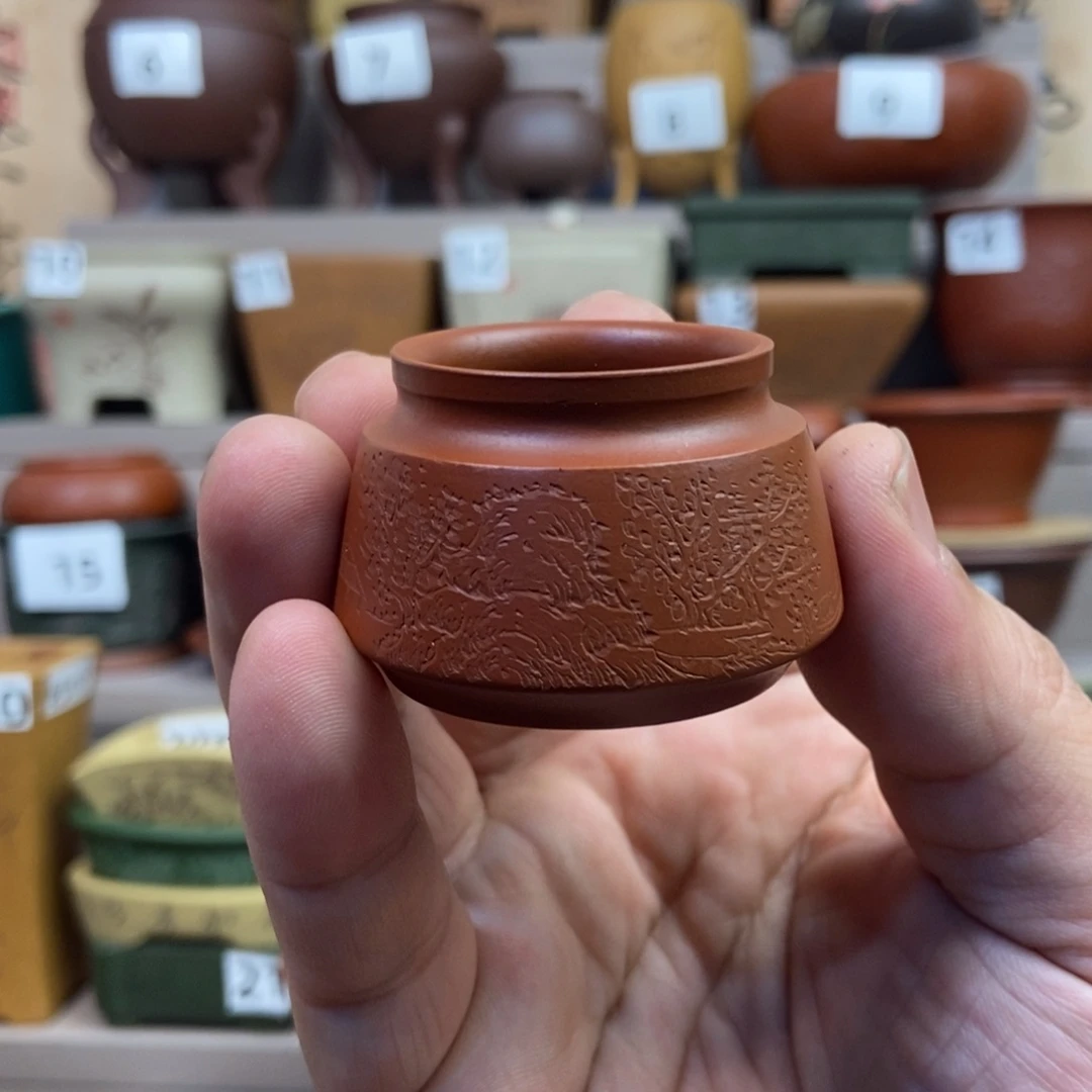 紫砂花盆内口经尺寸