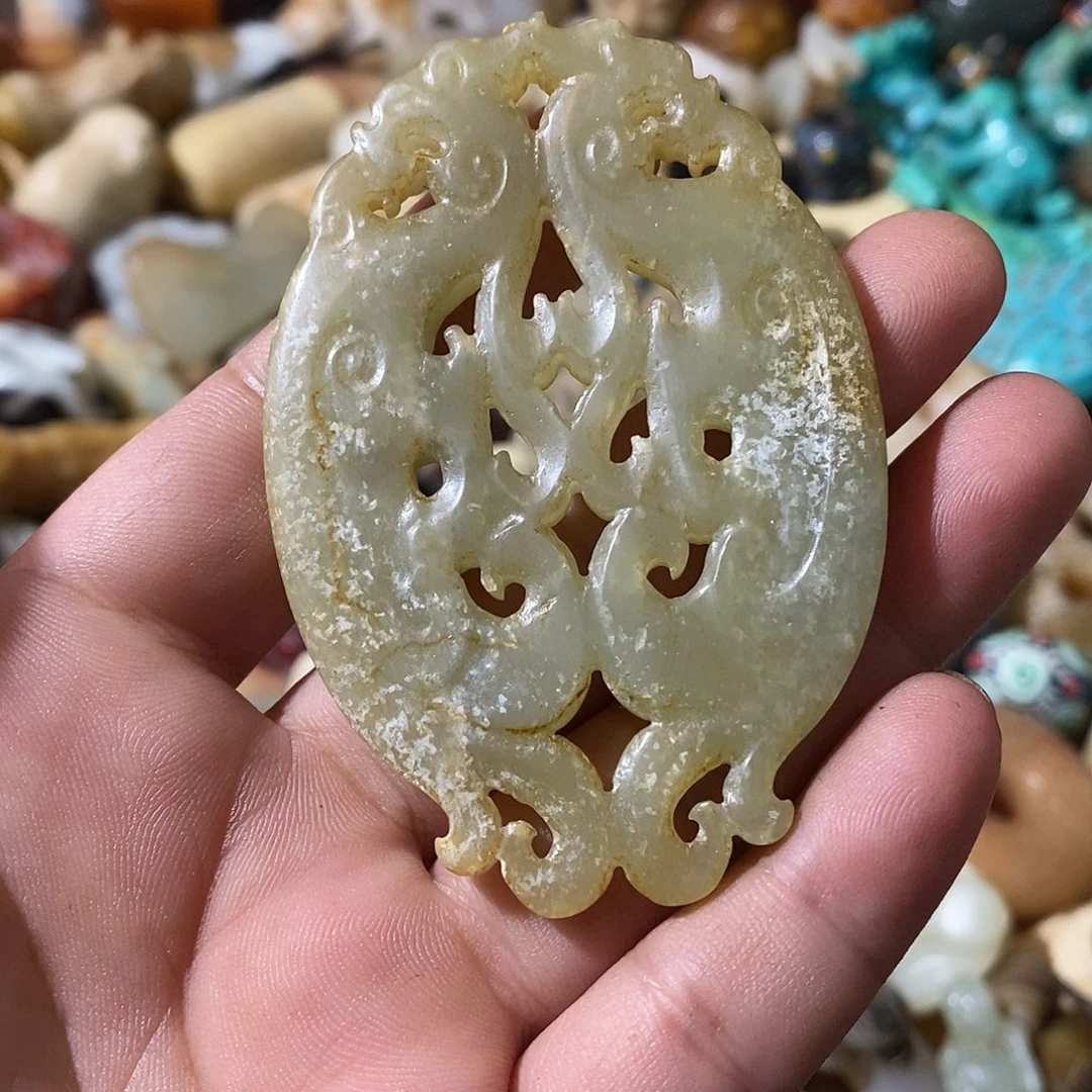 和田玉（糖玉）未镶嵌挂件