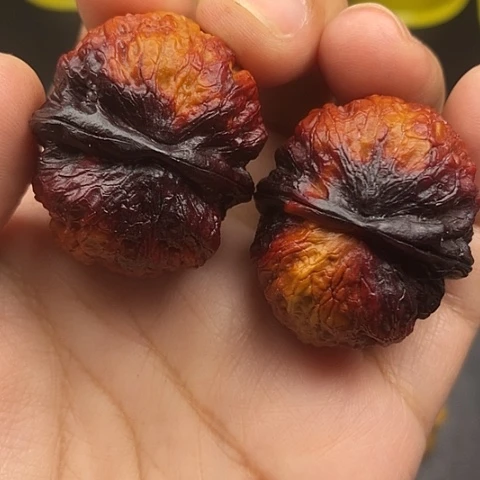 文玩核桃把件38尺狮子头