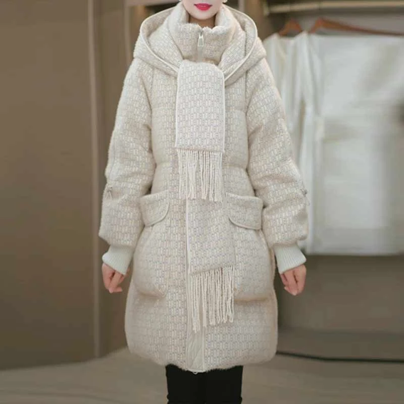 【冬季上新】2025冬季韩版大方时尚减龄百搭气质棉服外套高级感气质