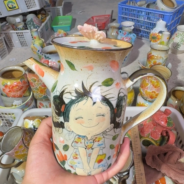 釉下彩手绘（微瑕慎拍）102看***0