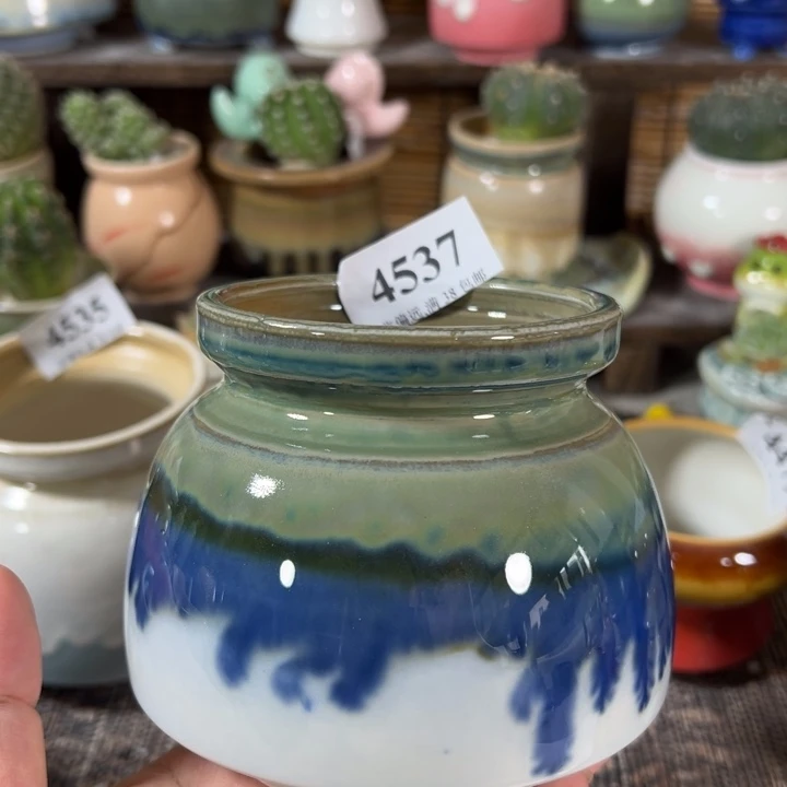 口7高9 手工花盆满30包邮