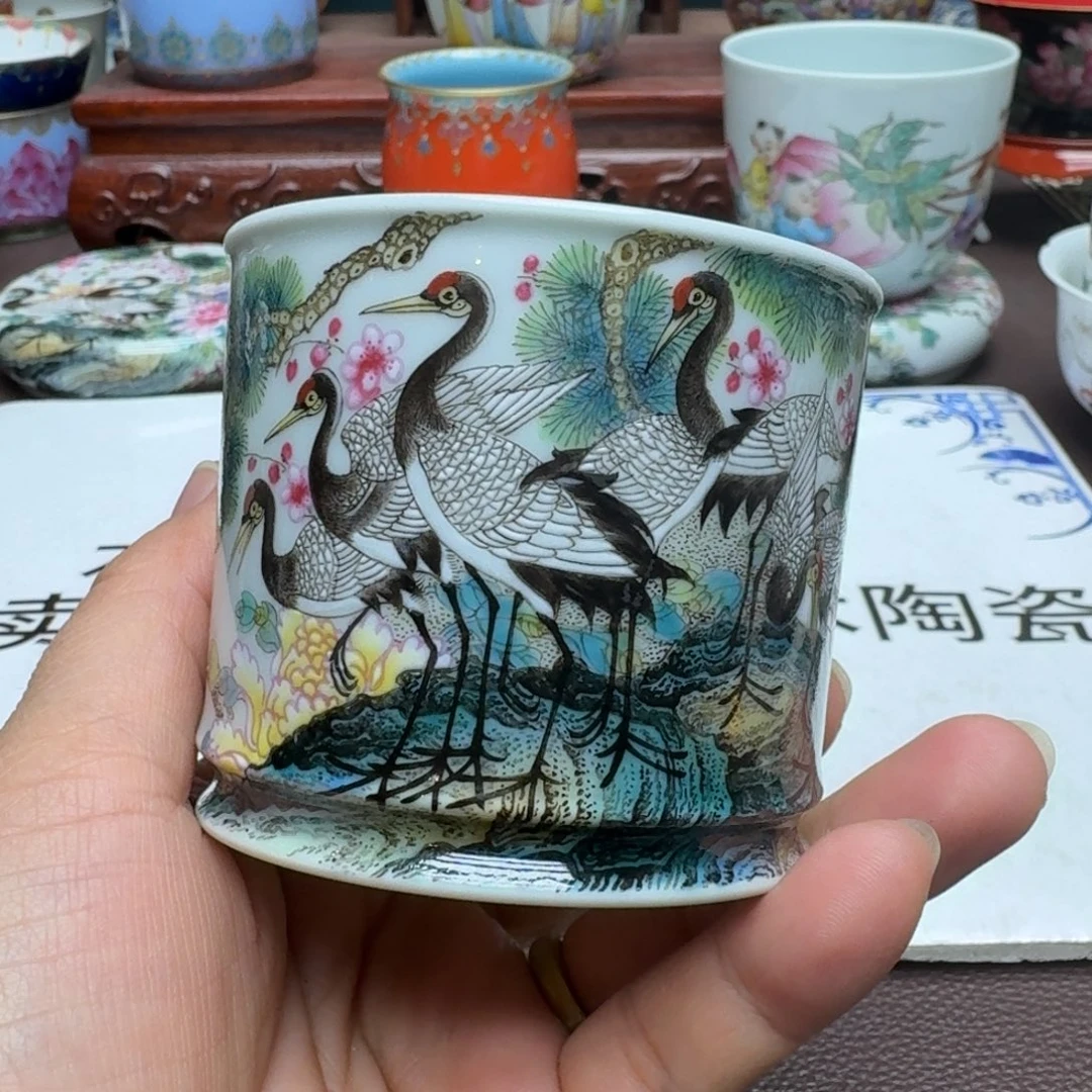 景德镇手工手绘展示