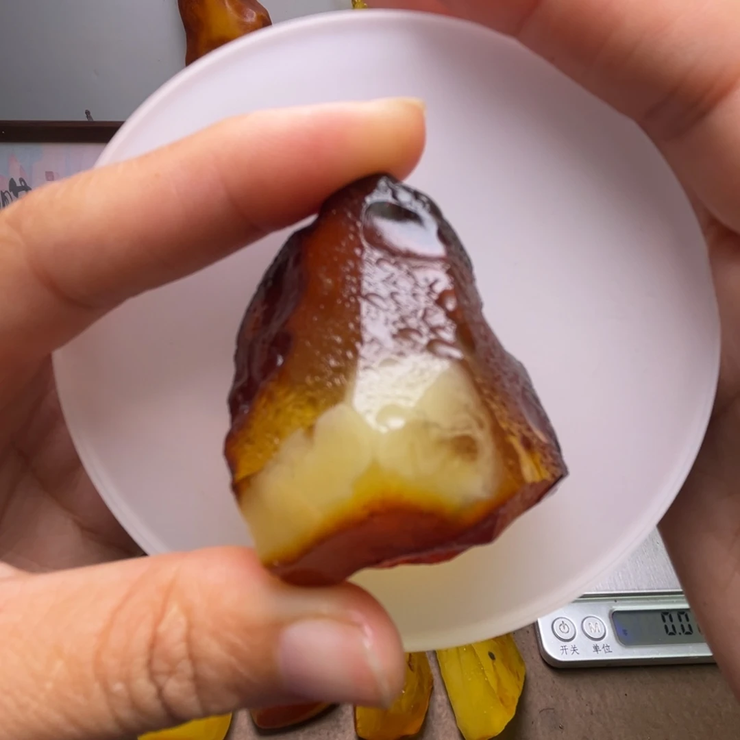七***七定制琥珀未镶嵌琥珀蜜蜡原石定制