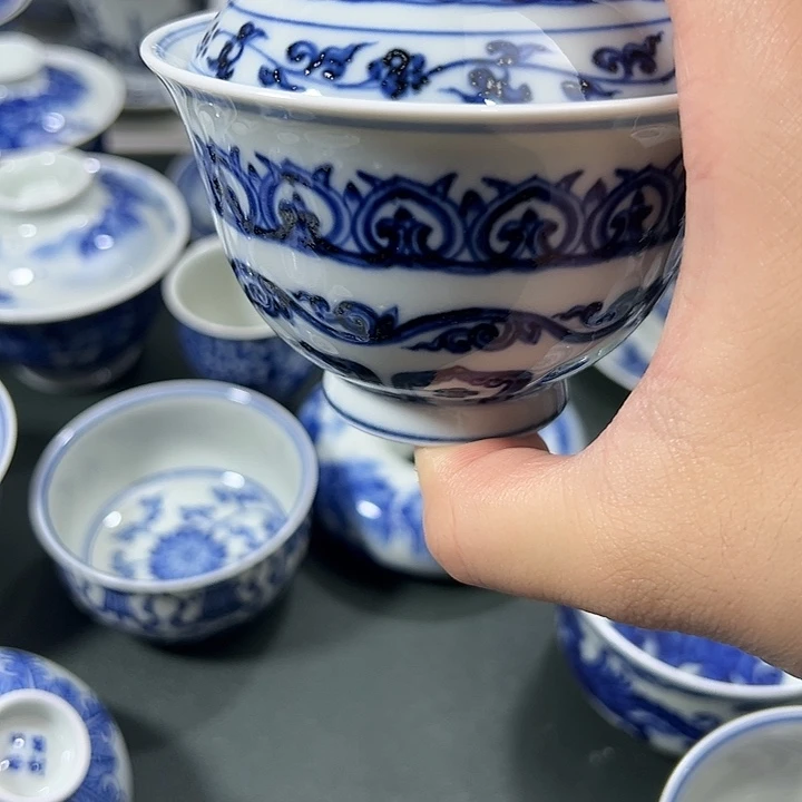 2*3微瑕柴窑景德镇纯手工手绘