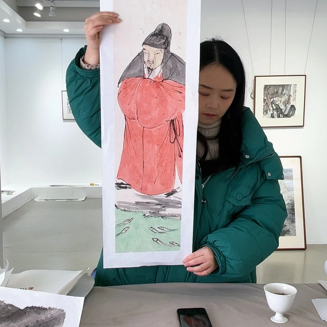 国画王寿石精品人物软片