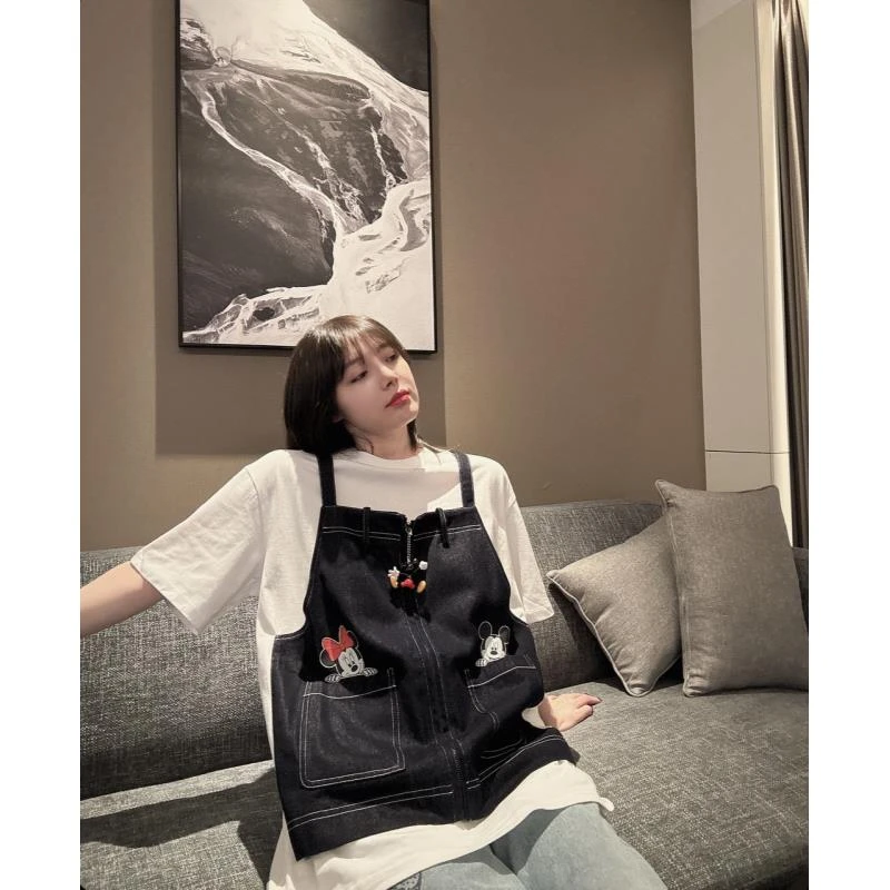 BETTER JOELAY -中版【白色恋人】百搭微宽松可爱短袖T恤GG0195