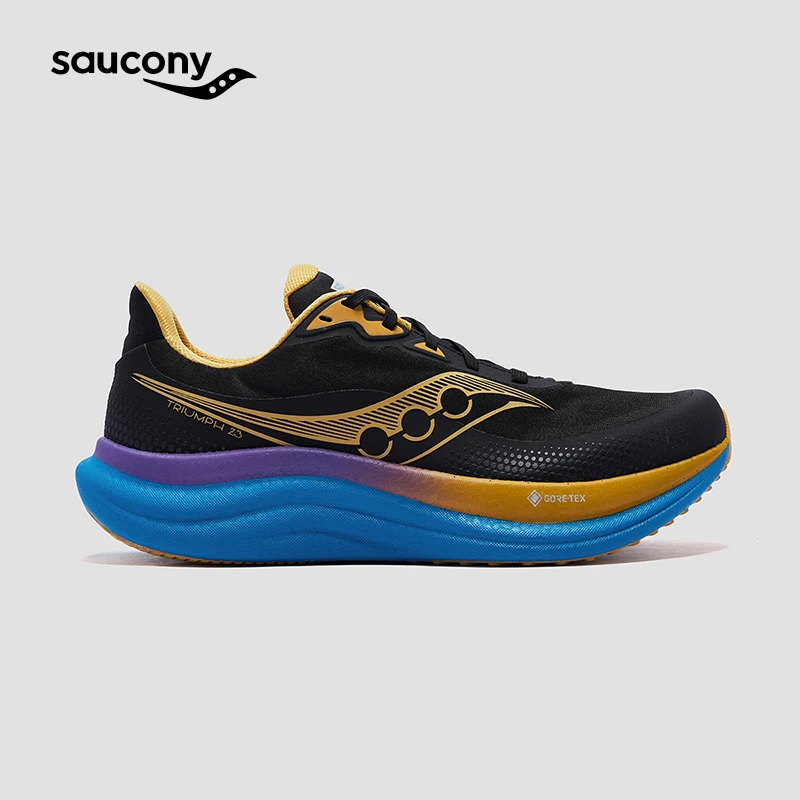 Saucony索康尼TRIUMPH胜利23GTX跑步鞋缓震舒适防水运动男女跑鞋