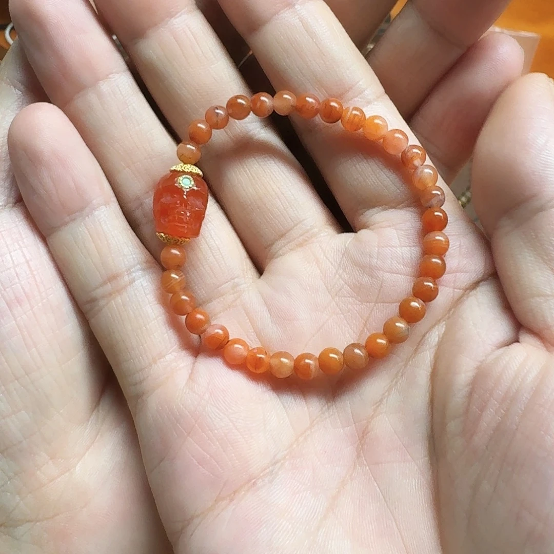 玛瑙/玉髓未镶嵌手链