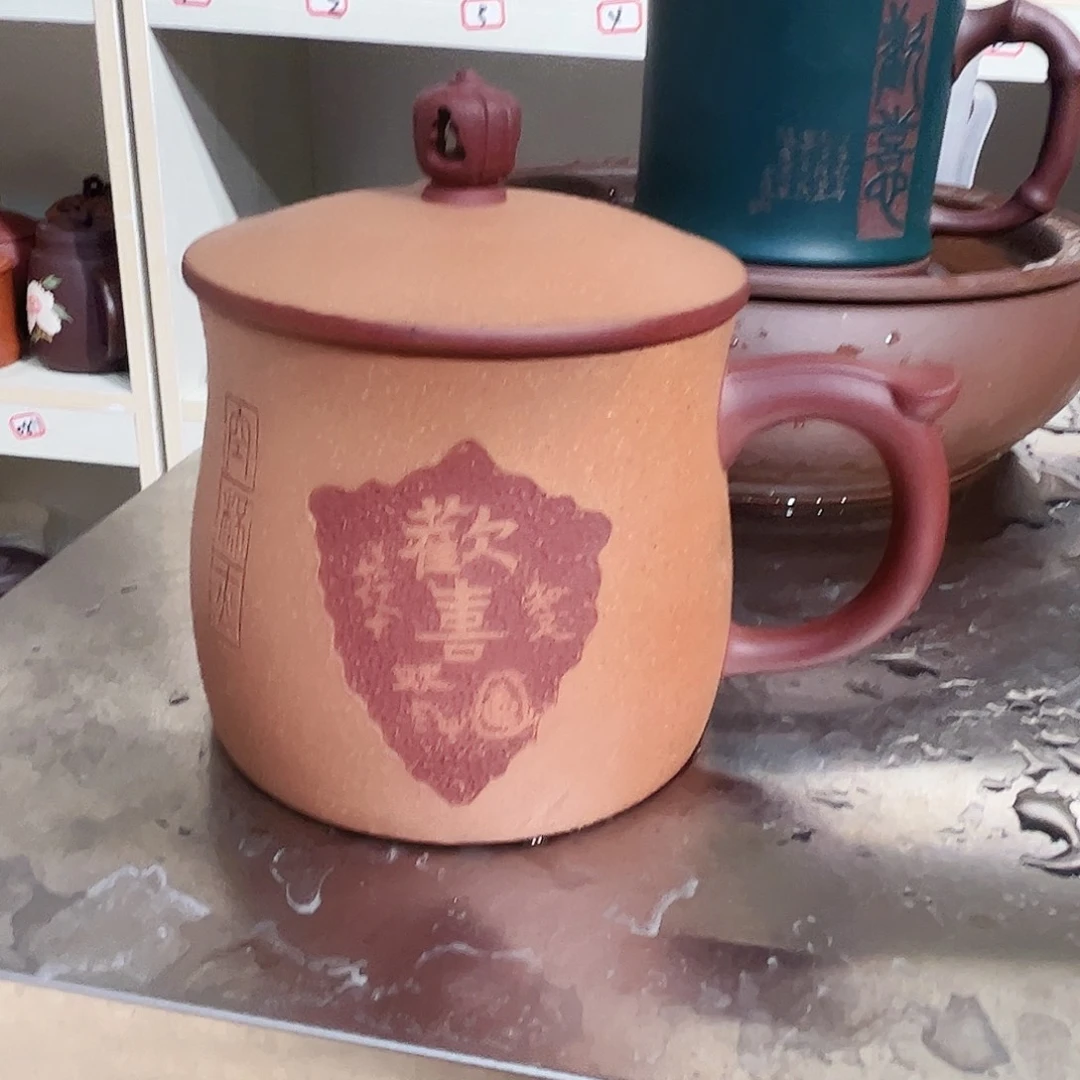 紫砂茶杯手工制作