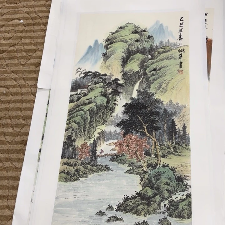国画花鸟的翅膀和翅膀是一样