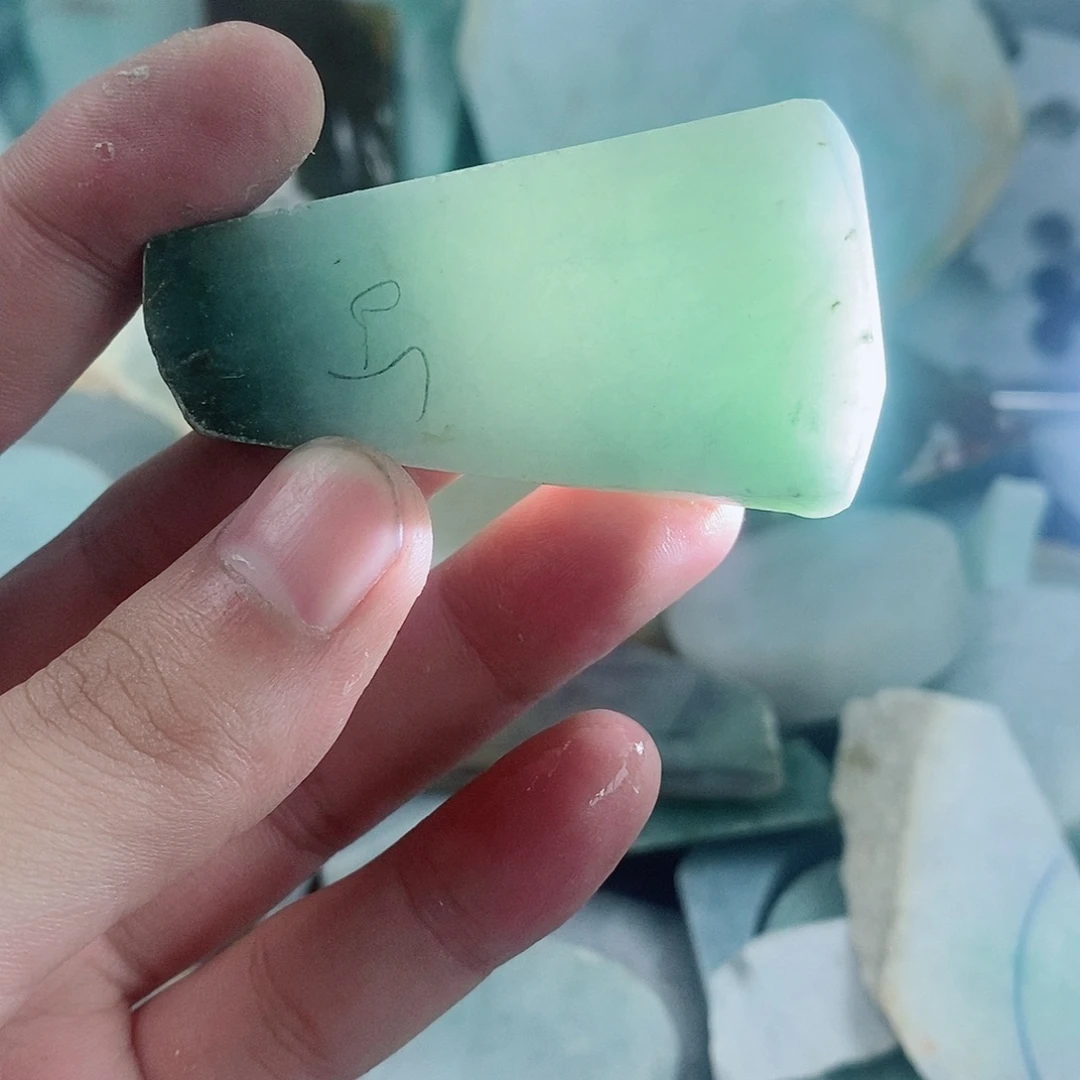 翡翠散珠天然缅甸翡翠a货43