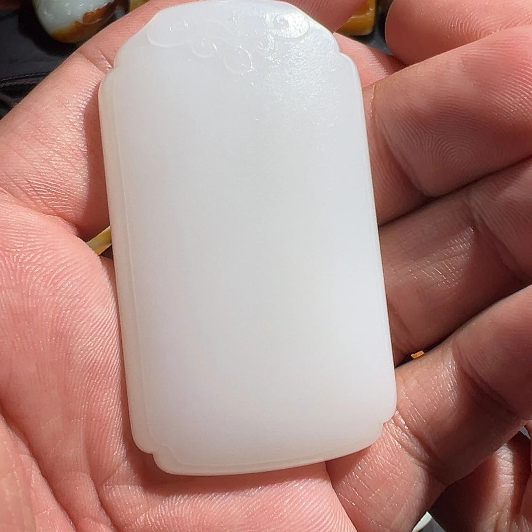 阿***哥和田玉未镶嵌挂件