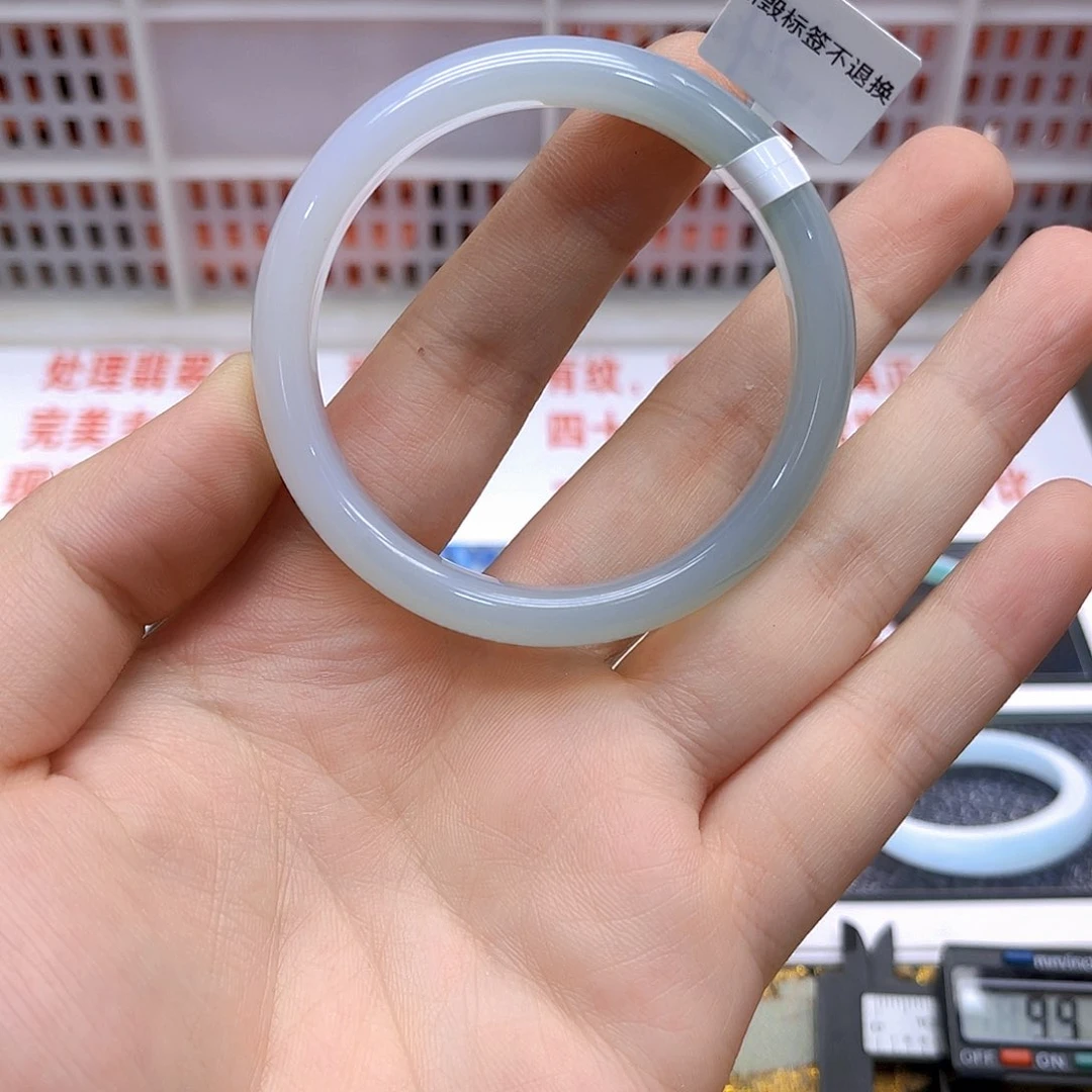 玛瑙/玉髓耳钉合金53-55
