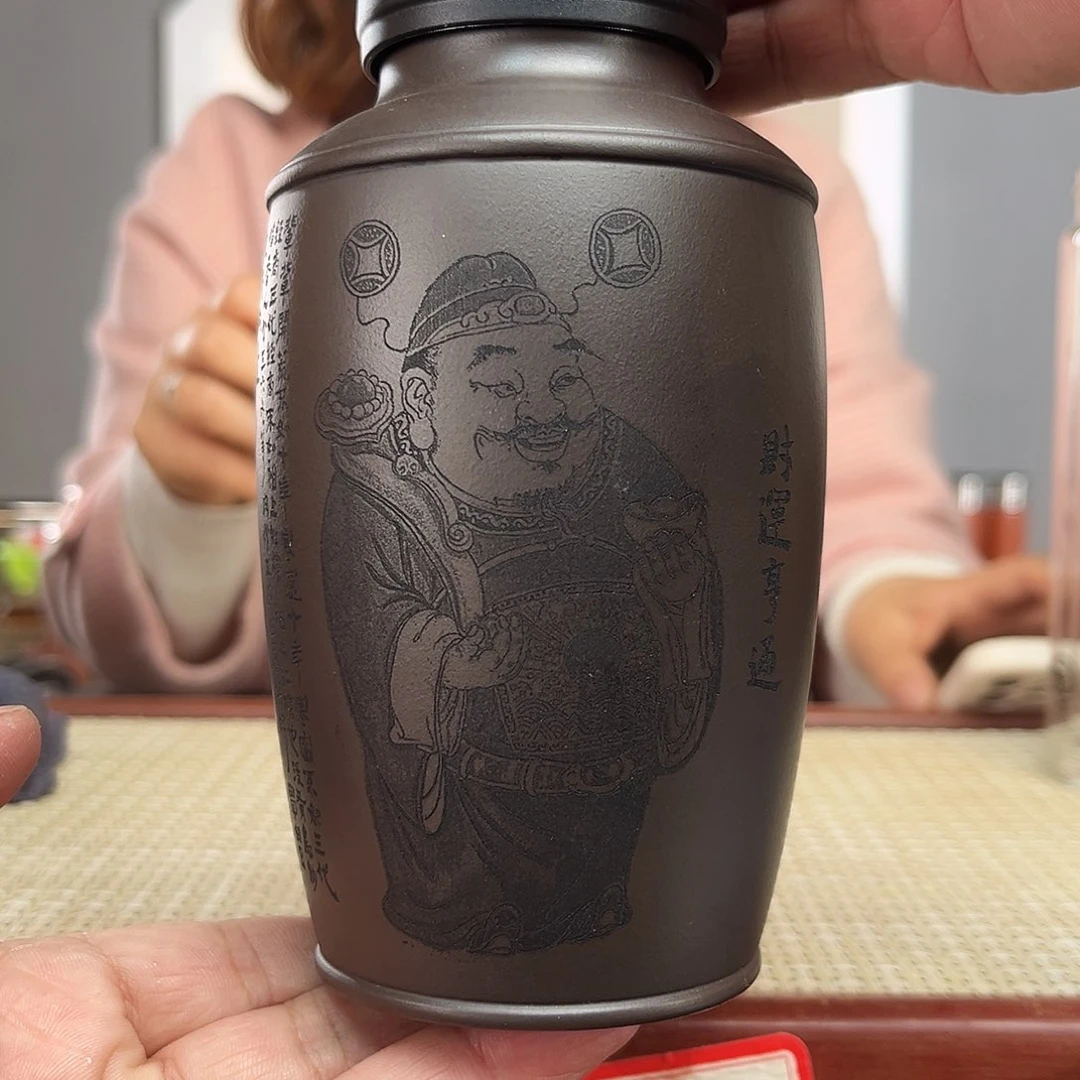 紫砂茶杯宜兴紫砂保温杯