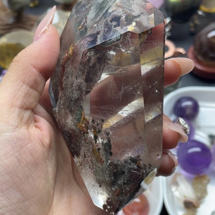 珠宝半成品水晶未镶嵌