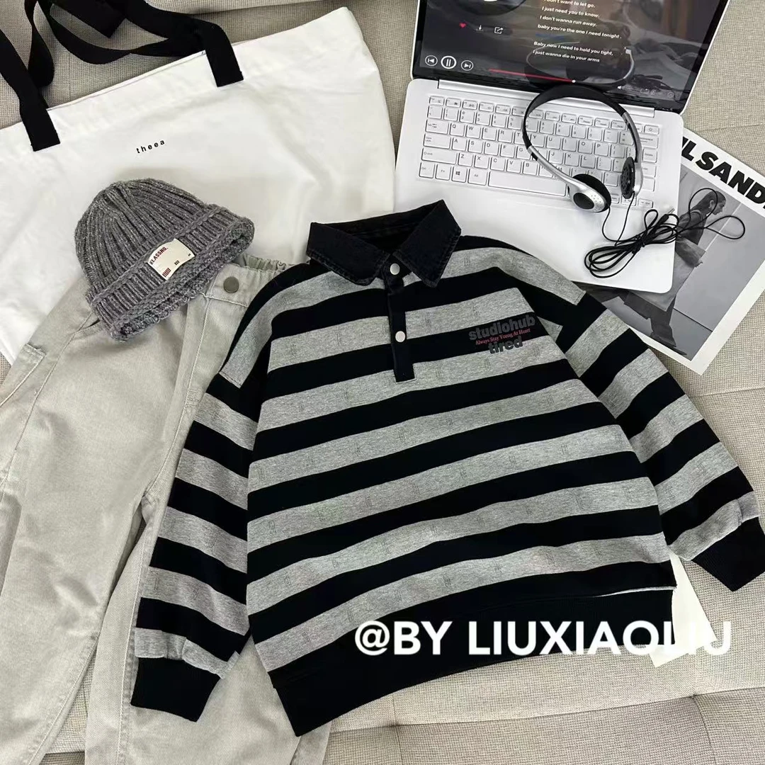 杭州六小六正版BY LIUXIAOLIU秋季儿童卫衣17549