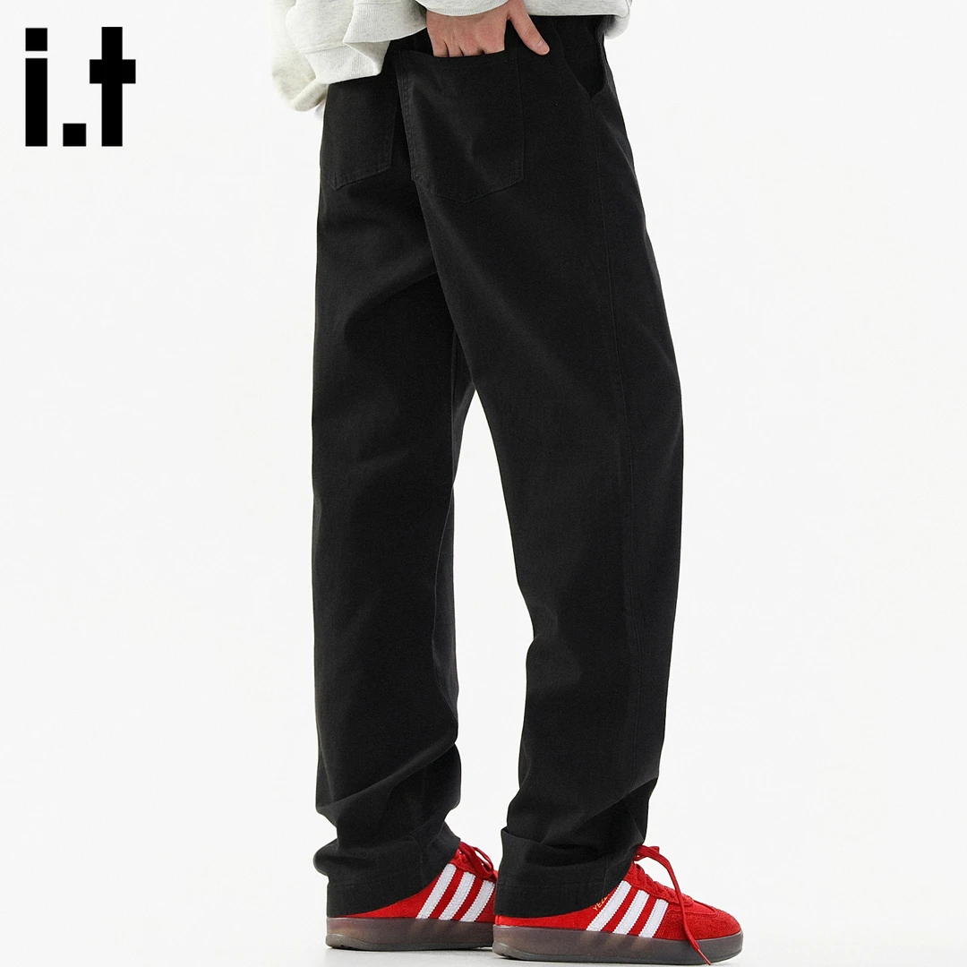 it FINGERCROXX高街直筒裤男2025秋季新款长裤男士美式潮流休闲裤