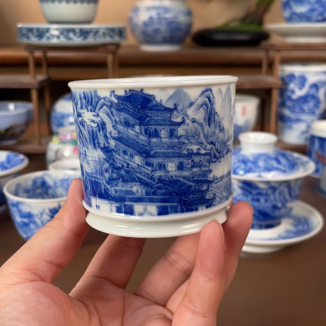 景德镇陶瓷手工手绘
