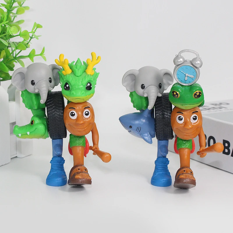 Q版山海经融合怪玩具山海经儿童版手办山海经融合版手办拼装版21