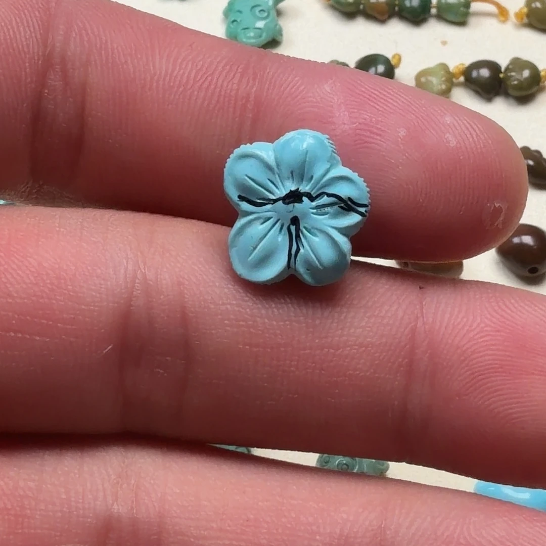 T****绿松石未镶嵌珠宝奇石