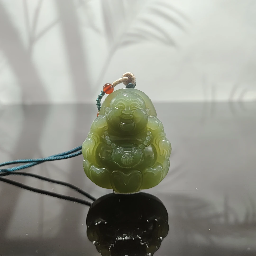 L和田玉佛公吊坠0013