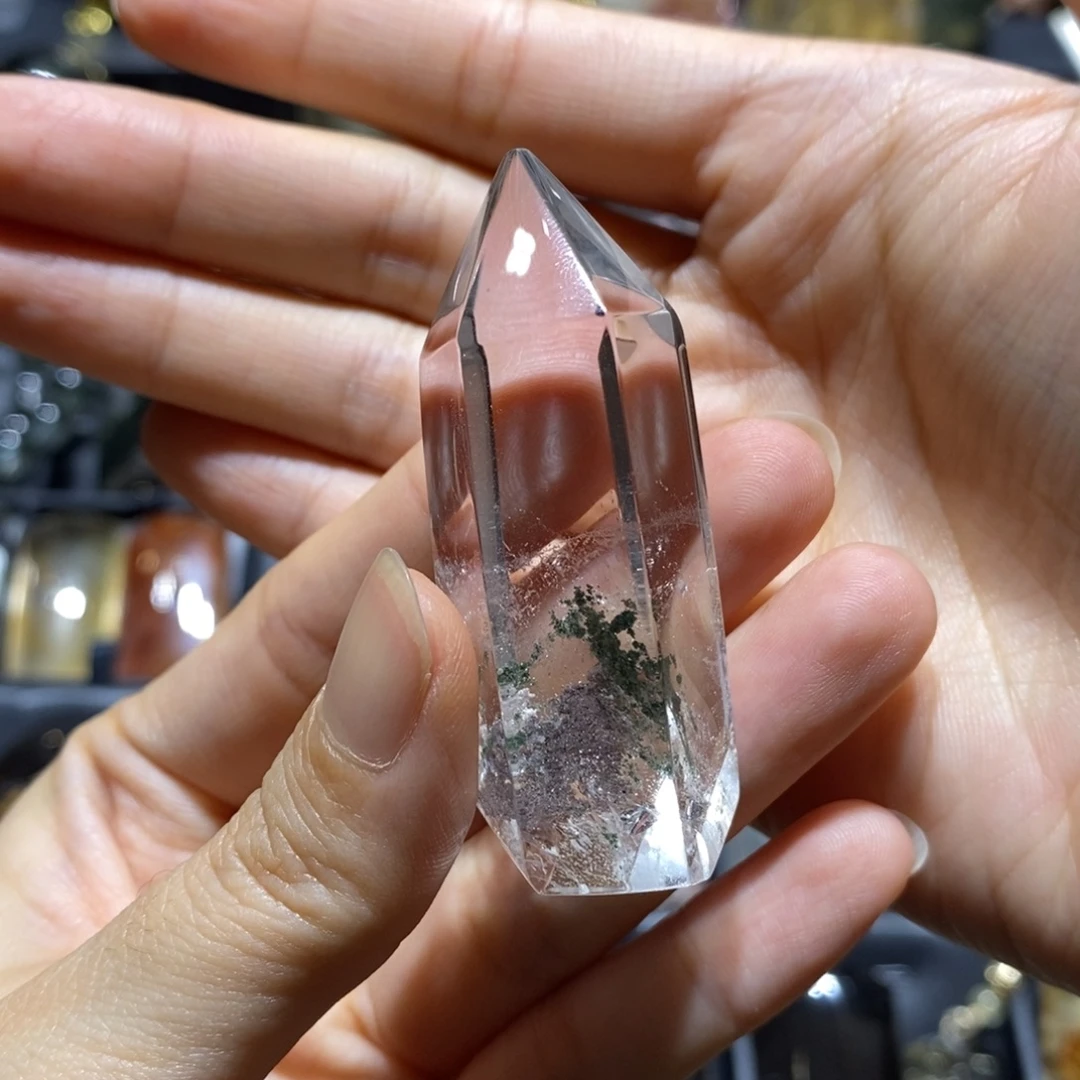亮***钟未镶嵌珠宝半成品水晶水晶