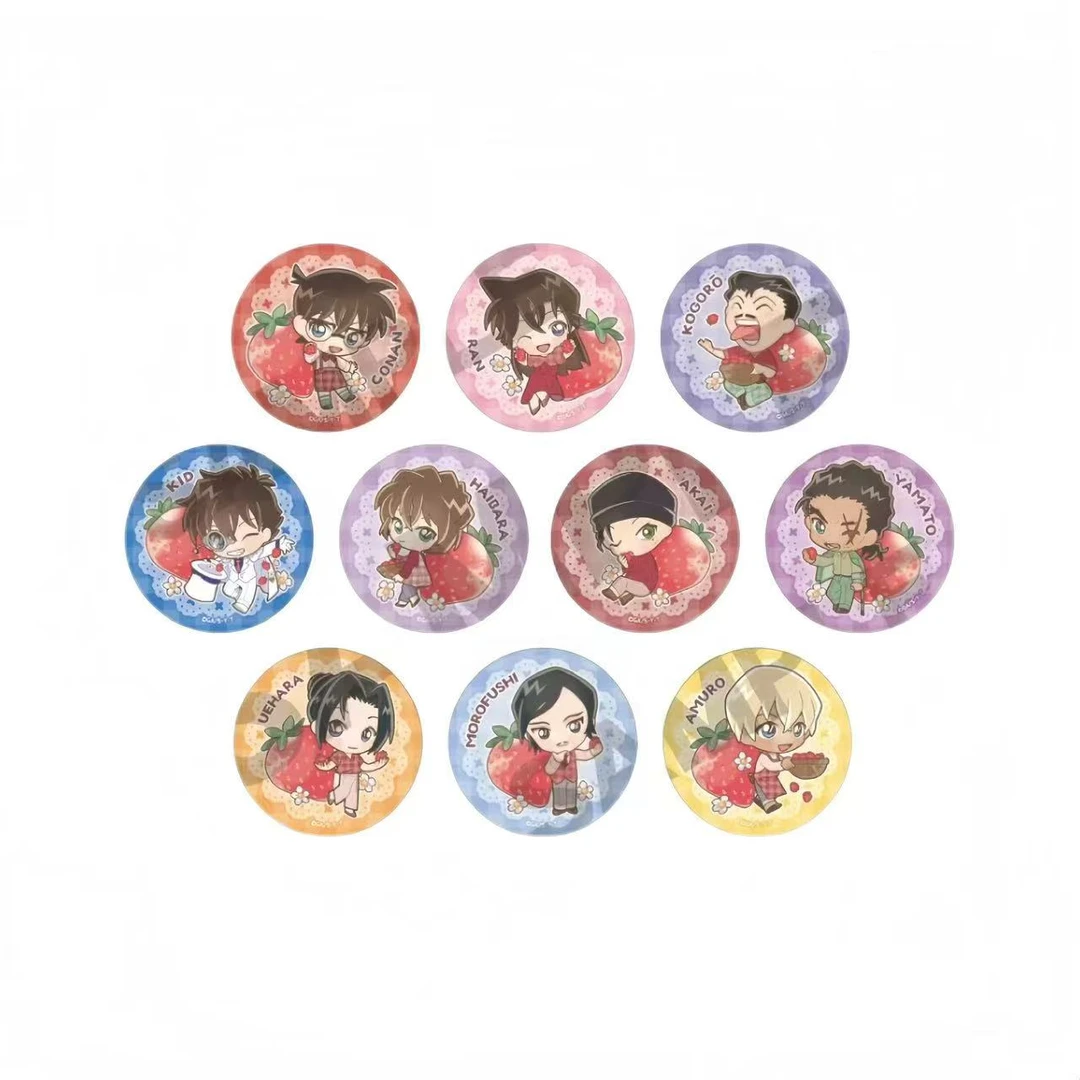 【名侦探柯南】 AJ2025草莓采摘系列 吧唧 徽章（日谷国现，直播代拆）