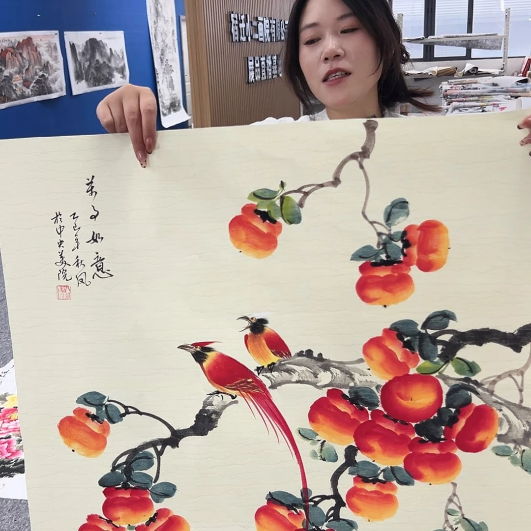国画国画作品纯手绘