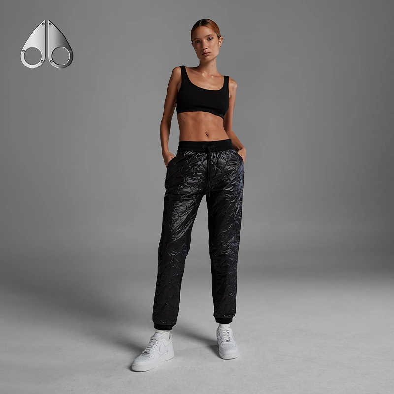 MOOSE KNUCKLES 女士秋冬夹棉休闲运动时尚长裤M12LR775