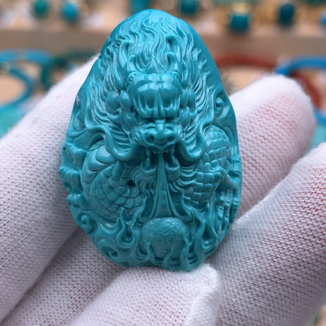 绿松石未镶嵌珠宝奇石