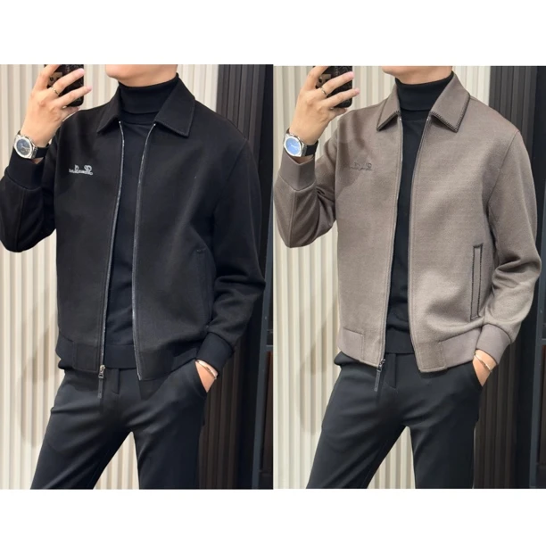小雨男装| 莱赛尔·简约|高级感精品羊毛夹克Z