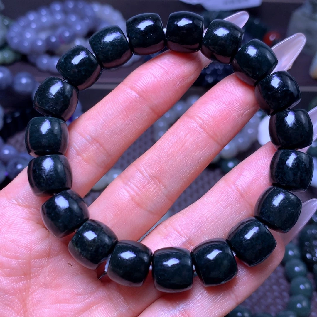 和田玉未镶嵌手串卡12