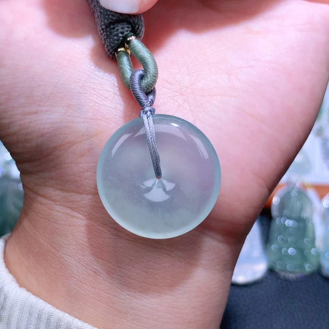 颈饰未镶嵌翡翠扣子