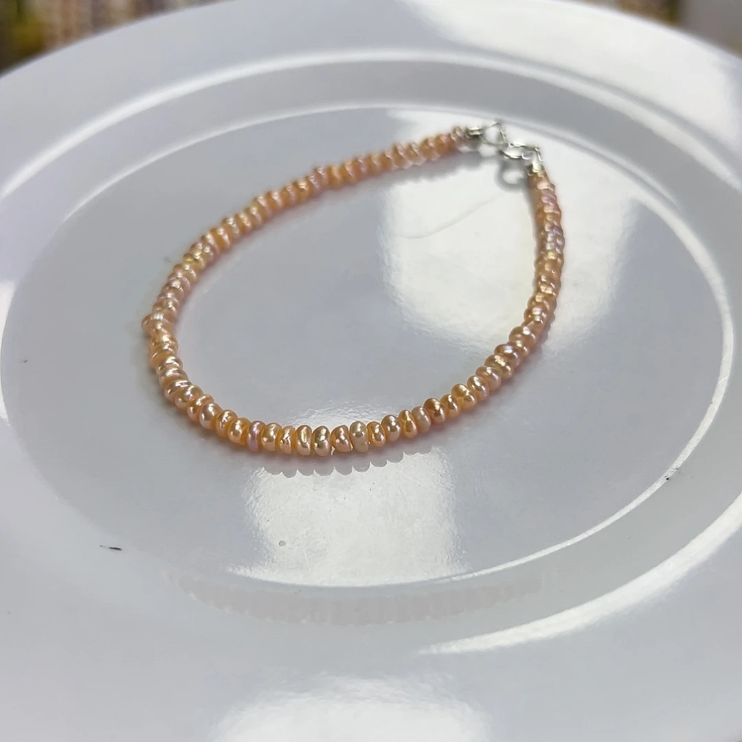 淡水珍珠钛钢手绳