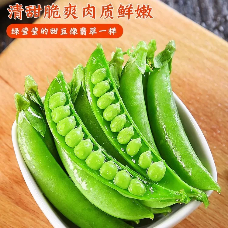 【嫩豆打板吃皮】甜脆豆甘肃青海青豆新鲜水果甜豌豆现摘现发甜脆豆