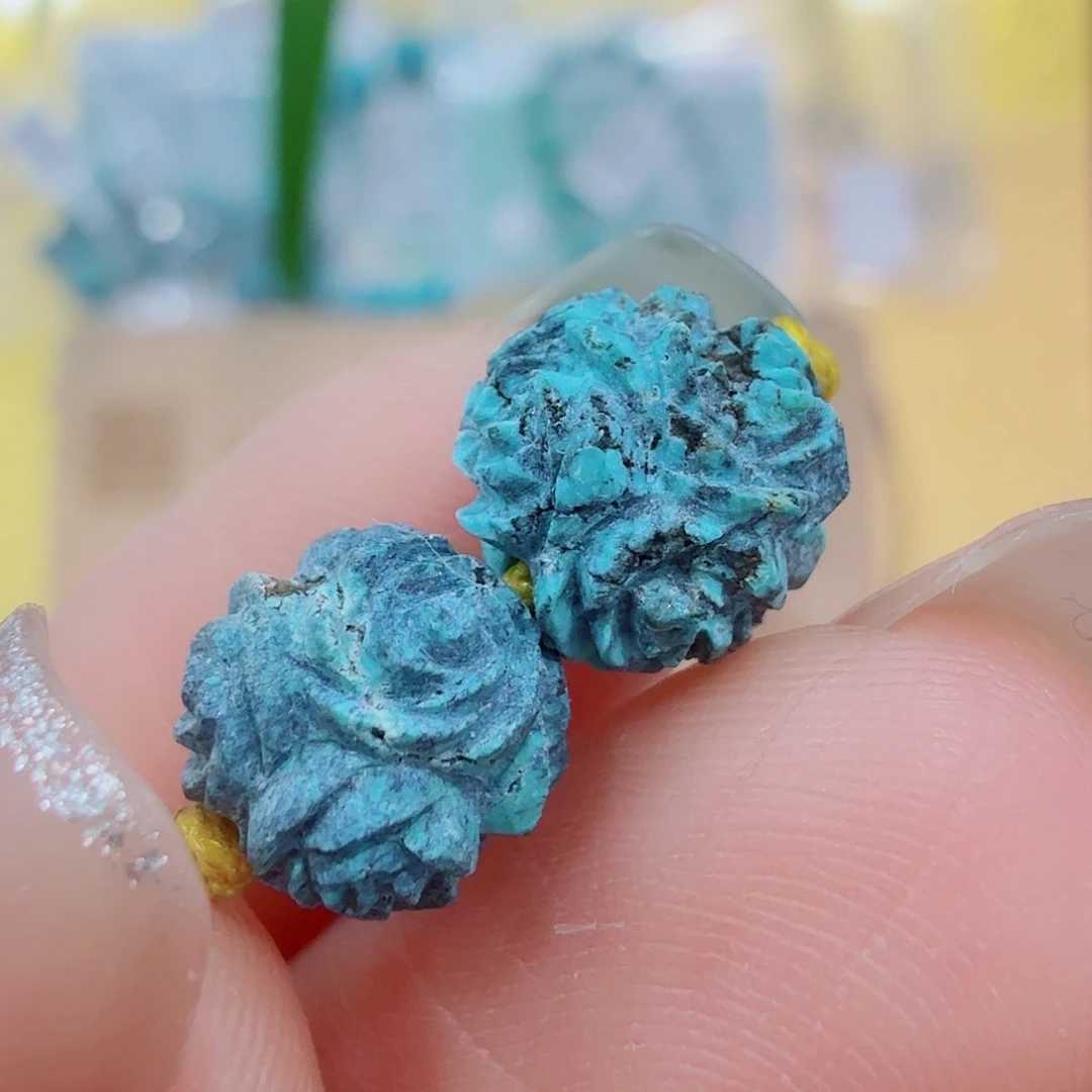 未镶嵌绿松石珠宝奇石