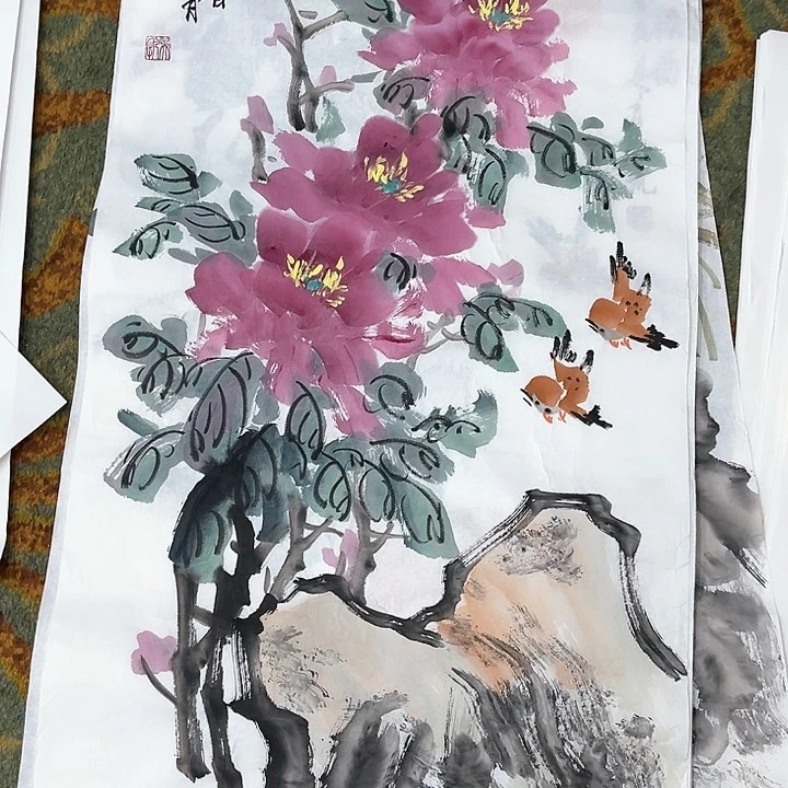 国画三尺整张吴帆