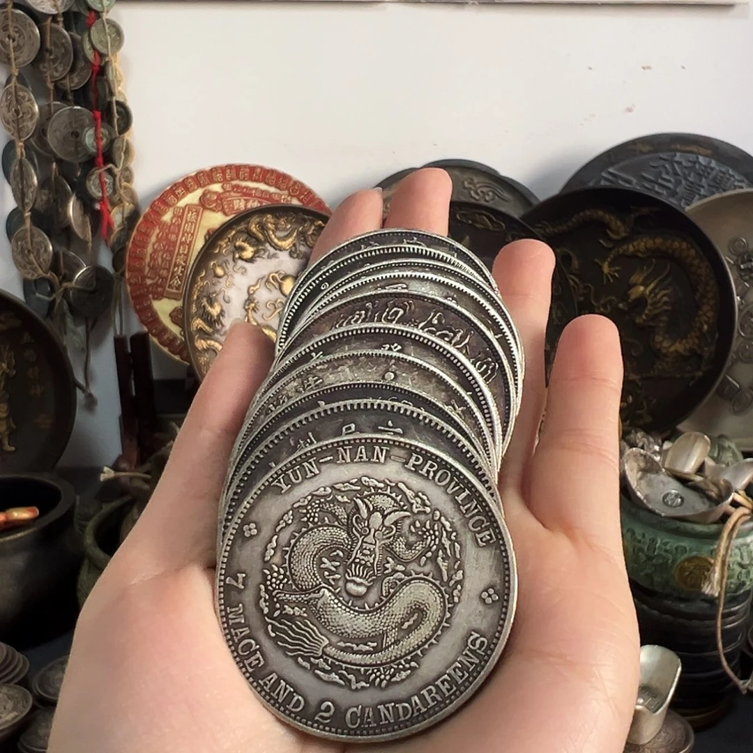 金属复古工艺品龙洋