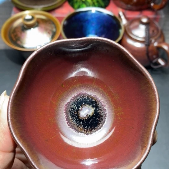 茶盏建盏主人杯茶壶盖碗品茗杯036