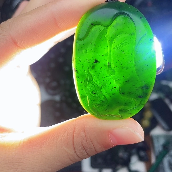 蛇纹石玉未镶嵌手串泰山玉