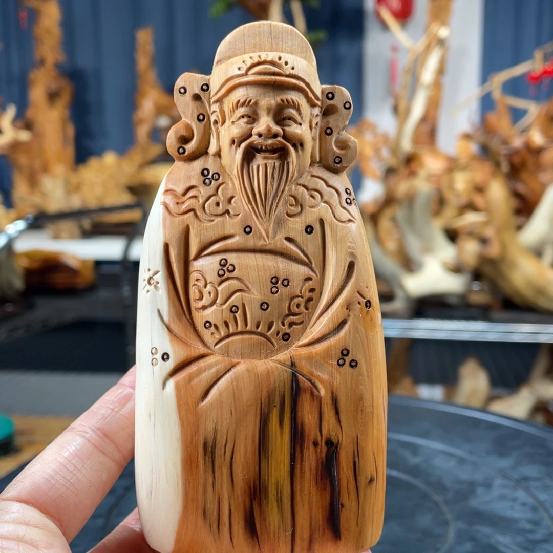 柏木（崖柏）手把件