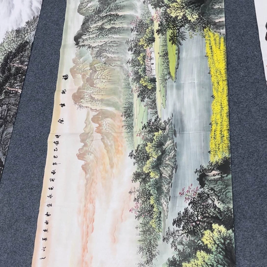 国画宣纸手绘，手工作品