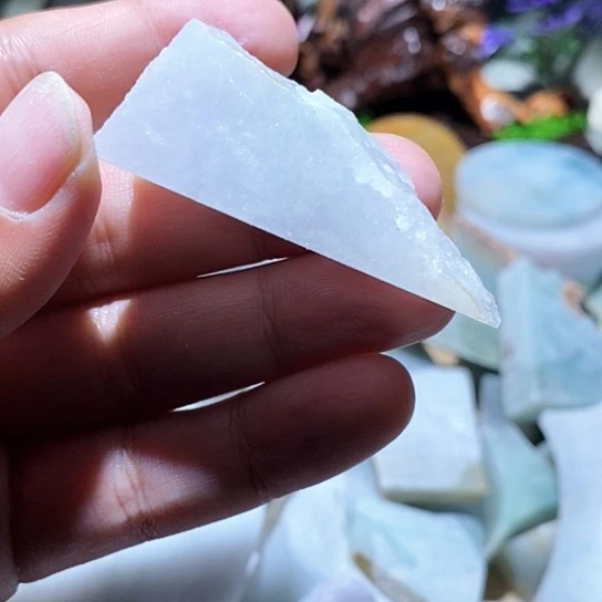 散珠翡翠边角料277