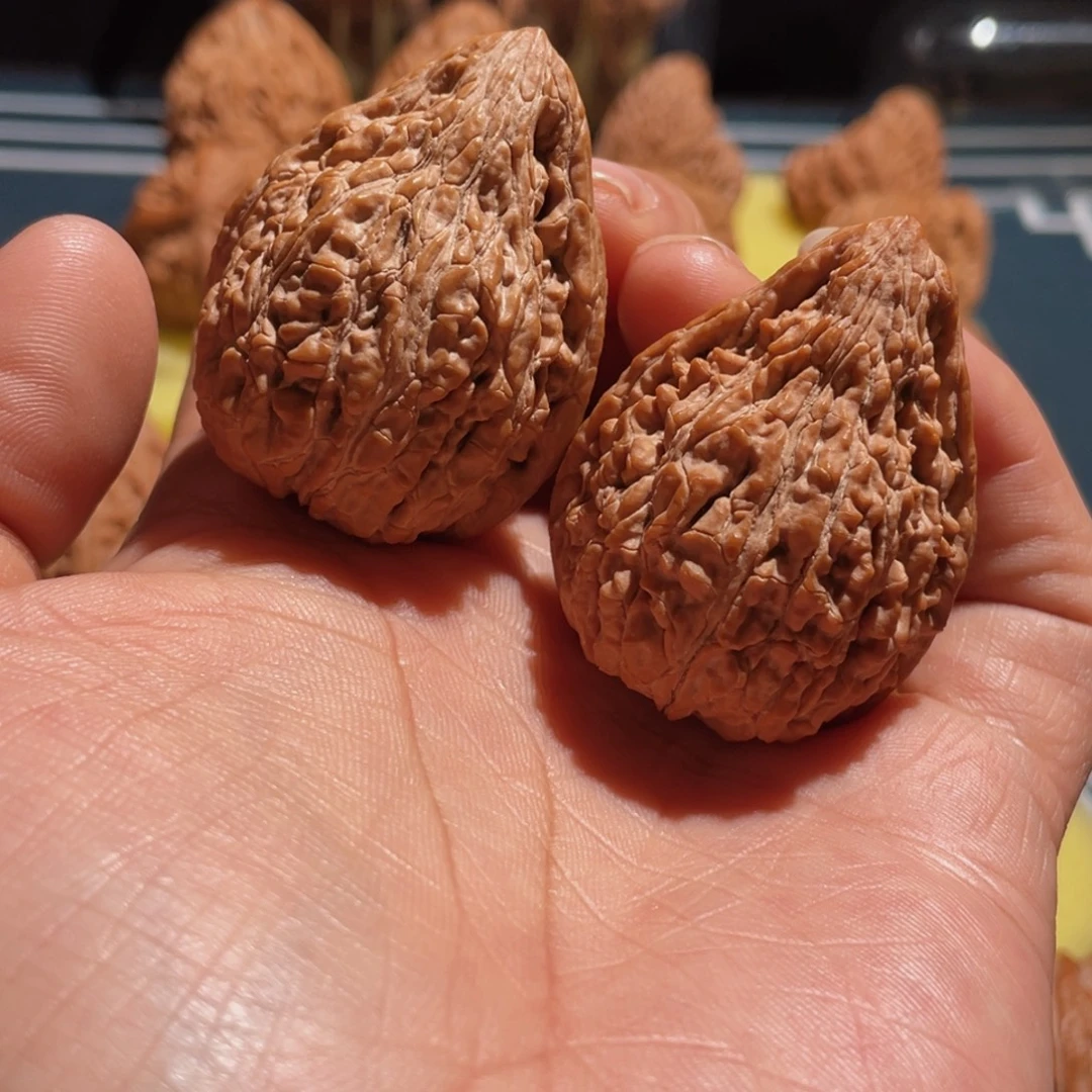 野***霸吊坠文玩核桃36全品原树坐佛