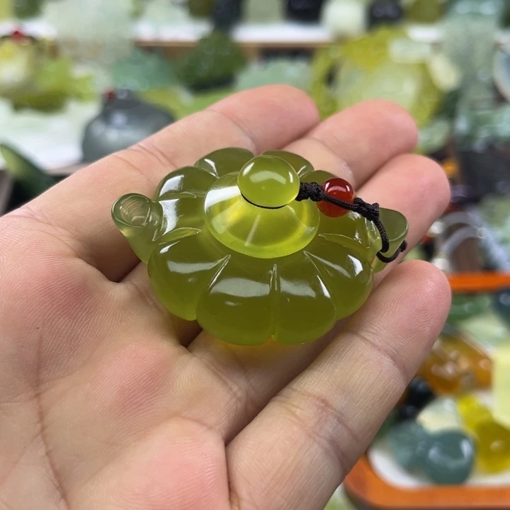 岫玉未镶嵌吊坠(不含链)