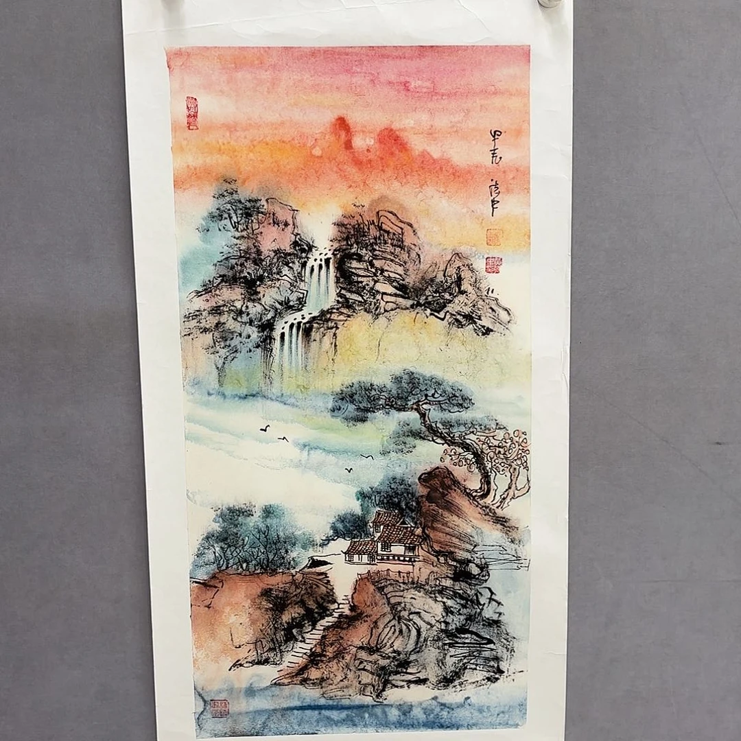 国画亲笔手绘原创