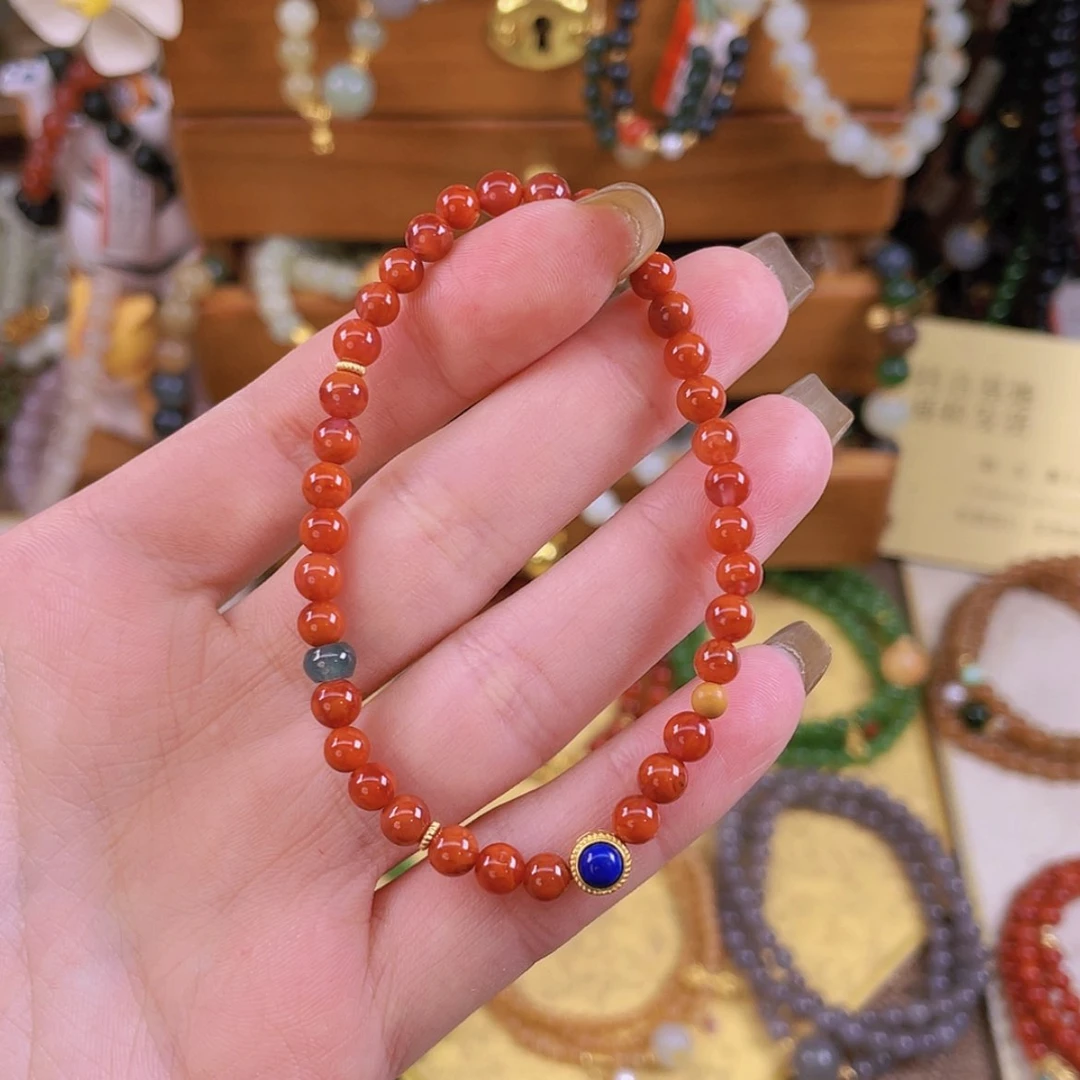 【闪购商品】南红玛瑙手链未镶嵌