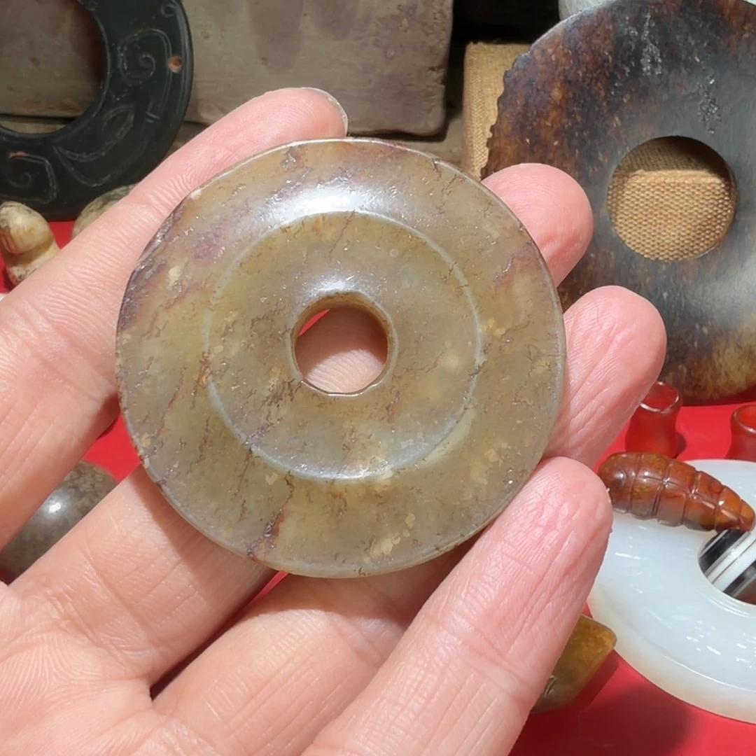 摘***工和田玉未镶嵌挂件